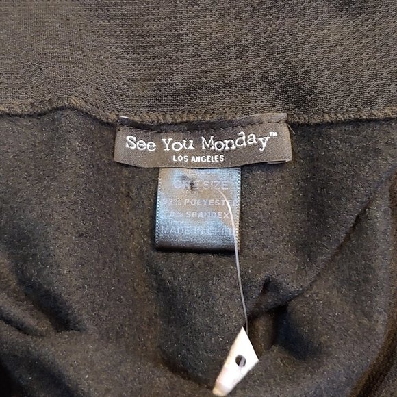 Black Leggings by See You Monday Los Angeles - Picture 3 of 3